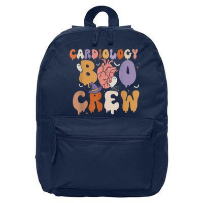 Cardiac Icu Nurse Cardiology Boo Crew Halloween 16 in Basic Backpack