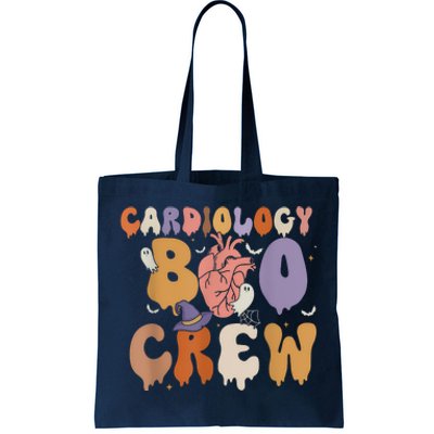 Cardiac Icu Nurse Cardiology Boo Crew Halloween Tote Bag