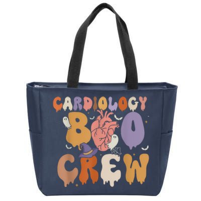 Cardiac Icu Nurse Cardiology Boo Crew Halloween Zip Tote Bag