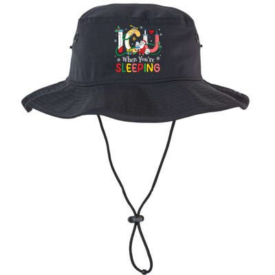 Christmas Icu Nurse Crew Santa Icu When Yourre Sleeping Legacy Cool Fit Booney Bucket Hat