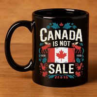 Canada Is Not For Sale 11oz C Handle Ceramic Mug