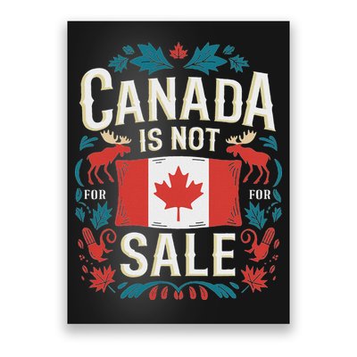Canada Is Not For Sale Poster