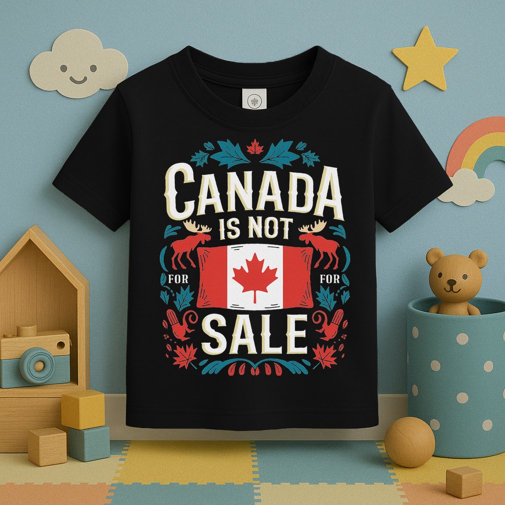 Canada Is Not For Sale Toddler T-Shirt