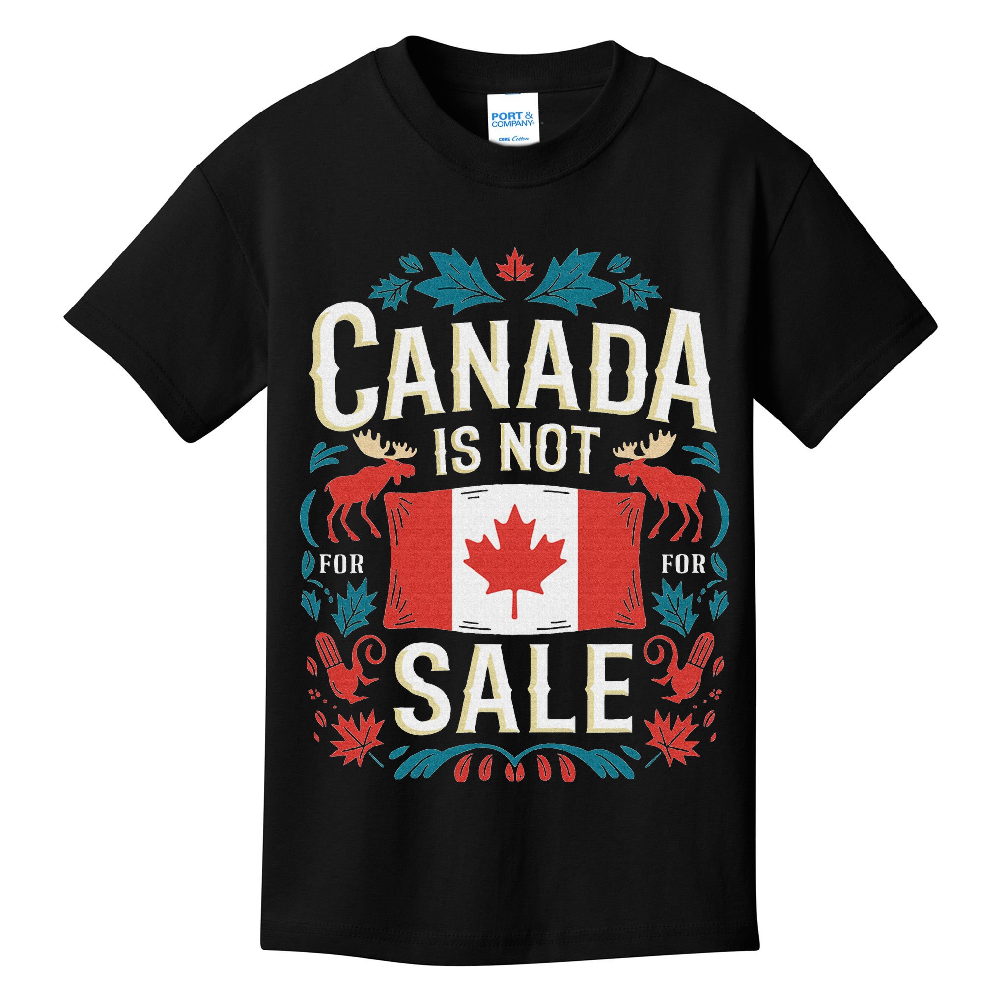 Canada Is Not For Sale Kids T-Shirt