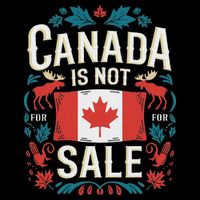 Canada Is Not For Sale Zip Tote Bag