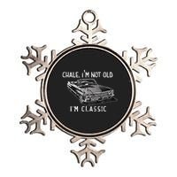 Chale Im Not Old Im Classic Lowrider Car Chicano Cholo Metallic Star Ornament