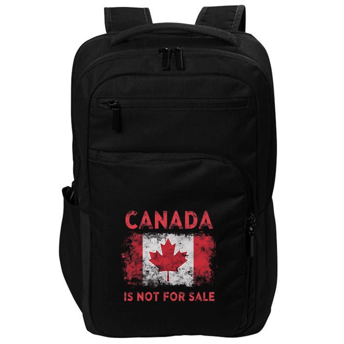 Canada Is Not For Sale Impact Tech Backpack