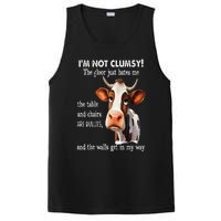 Cow IM Not Clumsy The Floor Just Hates Me The Table PosiCharge Competitor Tank