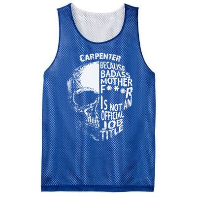 Carpenter Is Not An Job Title Cool Gift Meaningful Gift Mesh Reversible Basketball Jersey Tank