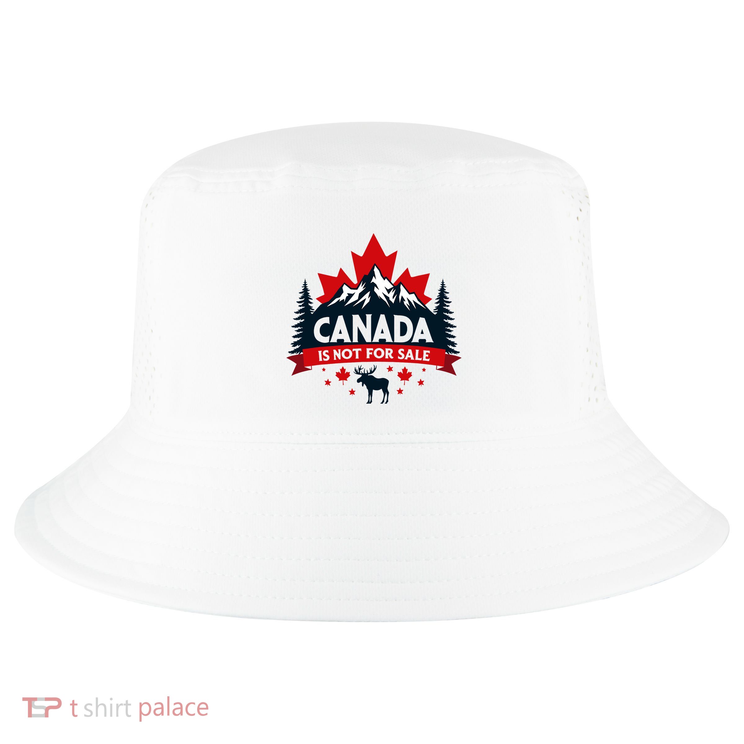 Canada Is Not For Sale Est. 1867 Proud Canadian Cool Comfort Performance Bucket Hat