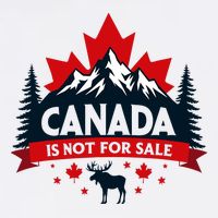 Canada Is Not For Sale Est. 1867 Proud Canadian Cooling Performance Crew T-Shirt