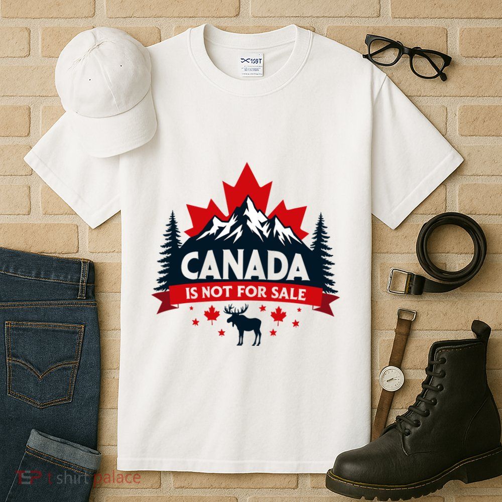 Canada Is Not For Sale Est. 1867 Proud Canadian Tall T-Shirt