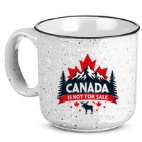 Canada Is Not For Sale Est. 1867 Proud Canadian 15oz Campfire Ceramic Mug