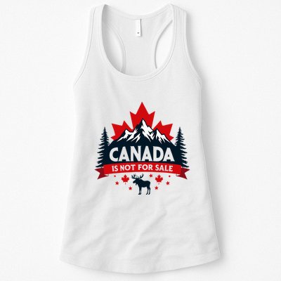 Canada Is Not For Sale Est. 1867 Proud Canadian Womens Tank Top