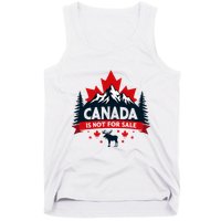 Canada Is Not For Sale Est. 1867 Proud Canadian Tank Top