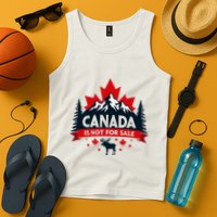 Canada Is Not For Sale Est. 1867 Proud Canadian Tank Top
