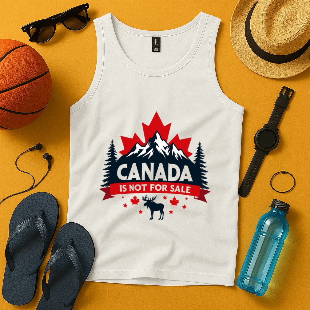 Canada Is Not For Sale Est. 1867 Proud Canadian Tank Top