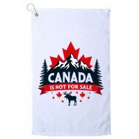 Canada Is Not For Sale Est. 1867 Proud Canadian Golf Towel