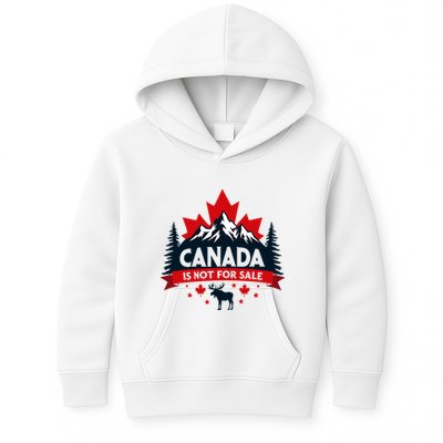 Canada Is Not For Sale Est. 1867 Proud Canadian Kids Hoodie