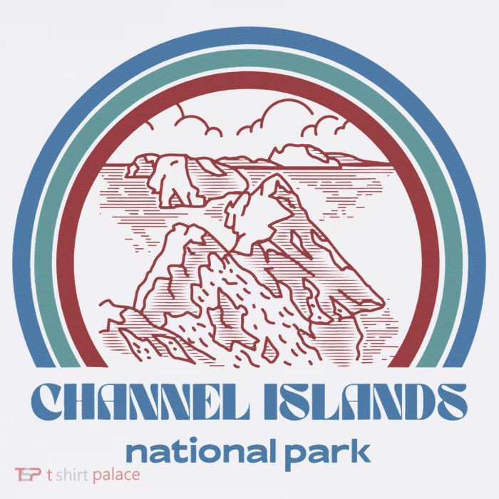 Channel Islands National Park Retro Vintage Style Outdoor Tall T-Shirt