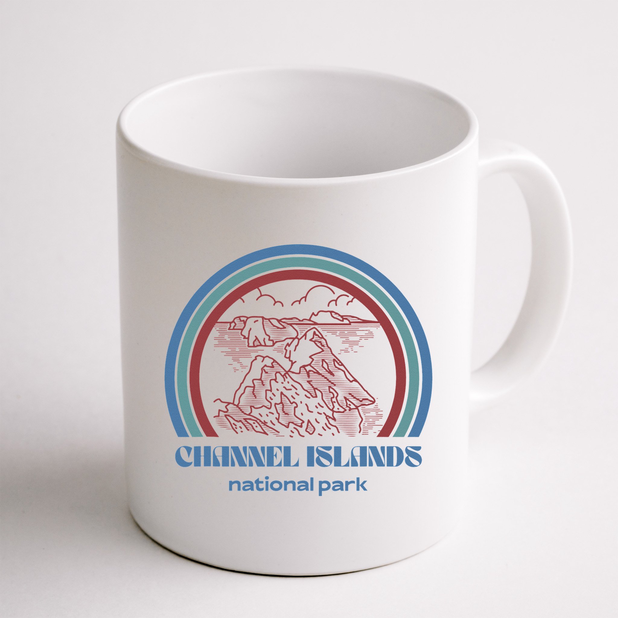 Channel Islands National Park Retro Vintage Style Outdoor Mug