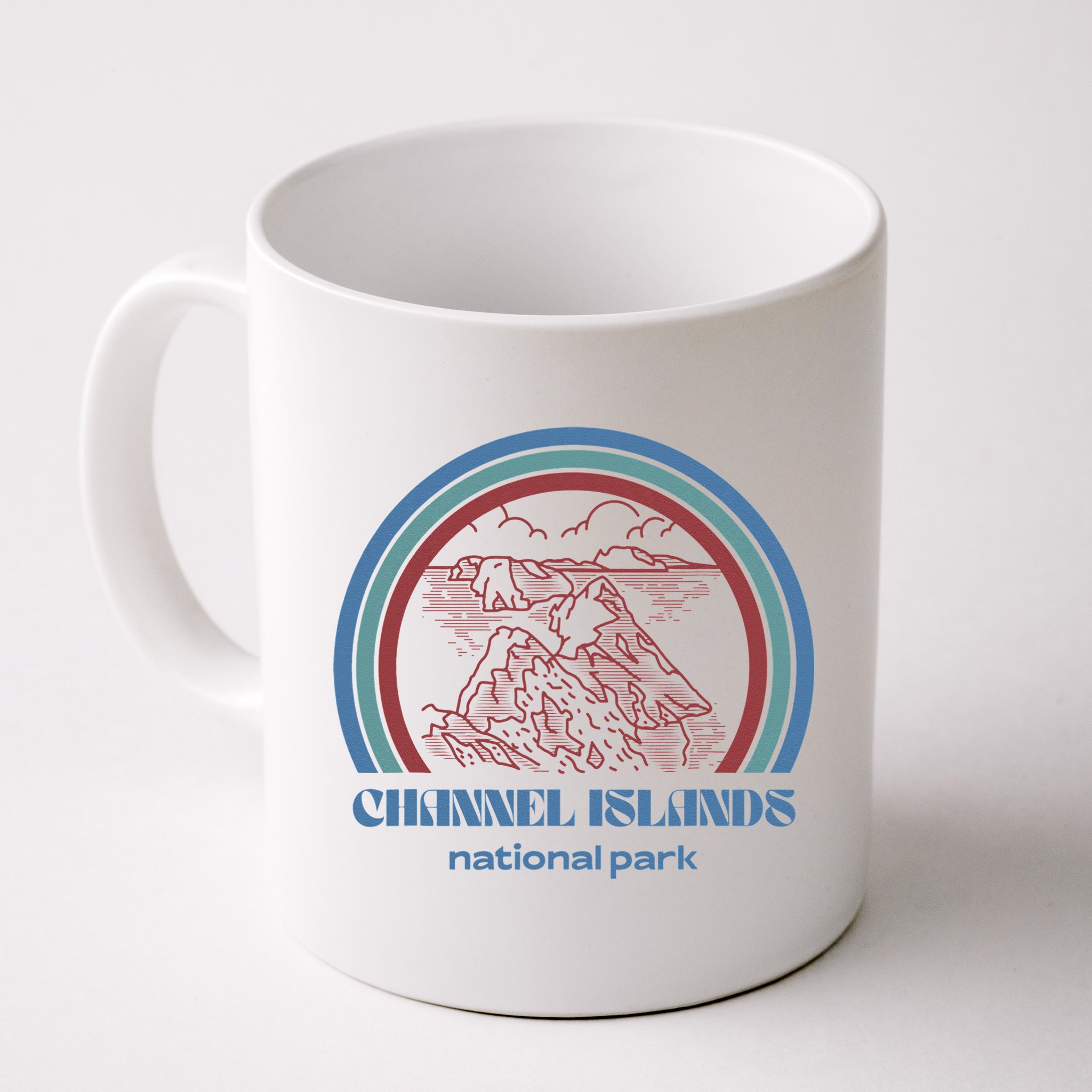 Channel Islands National Park Retro Vintage Style Outdoor Mug