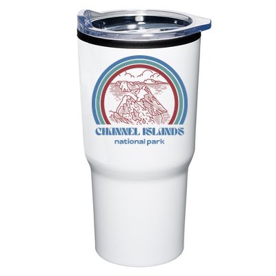 Channel Islands National Park Retro Vintage Style Outdoor Tumbler