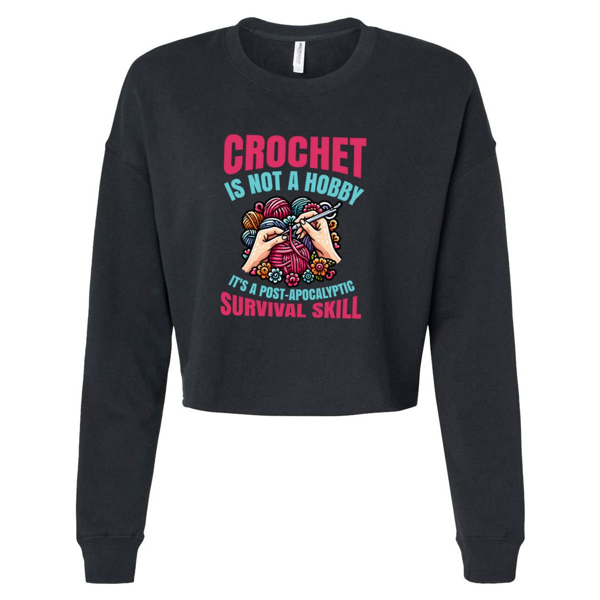 Crochet Is Not A Hobby Apron