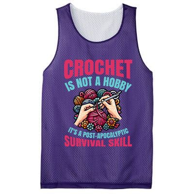 Crochet Is Not A Hobby Mesh Reversible Basketball Jersey Tank