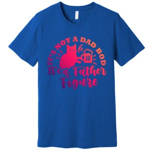 Cat Its Not A Dad Bod Its A Father Figure Fathers Day Gift Premium T-Shirt