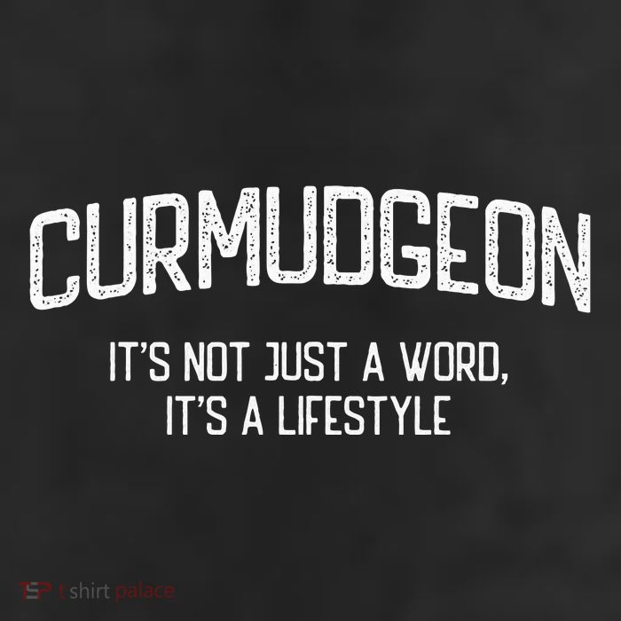 Curmudgeon ItS Not Just A Word ItS A Lifestyle Funny 11oz C Handle Ceramic Mug