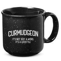 Curmudgeon ItS Not Just A Word ItS A Lifestyle Funny 15oz Campfire Ceramic Mug