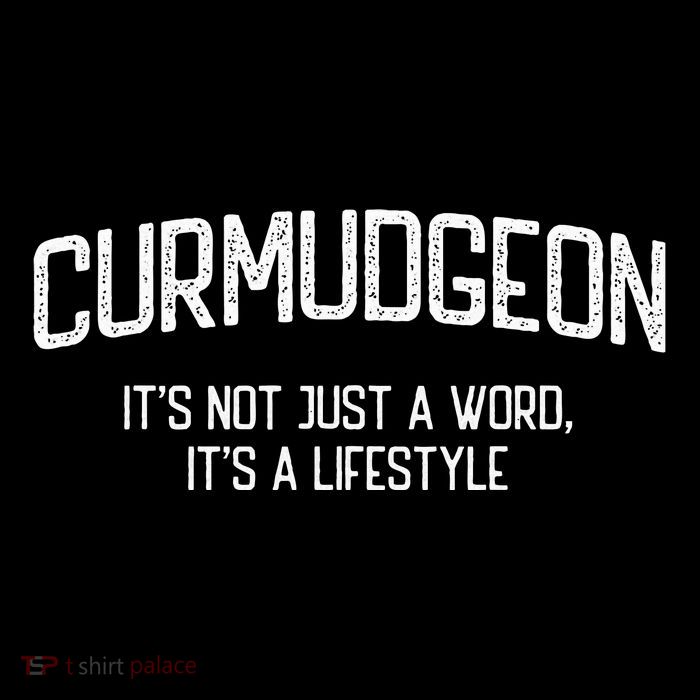 Curmudgeon ItS Not Just A Word ItS A Lifestyle Funny Bag