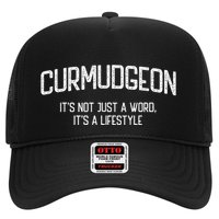 Curmudgeon ItS Not Just A Word ItS A Lifestyle Funny Hat