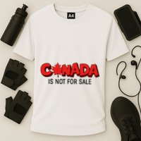 Canada Is Not For Sale Performance Shirt