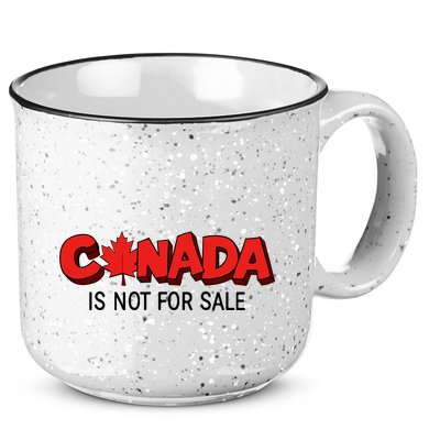 Canada Is Not For Sale 15oz Campfire Ceramic Mug