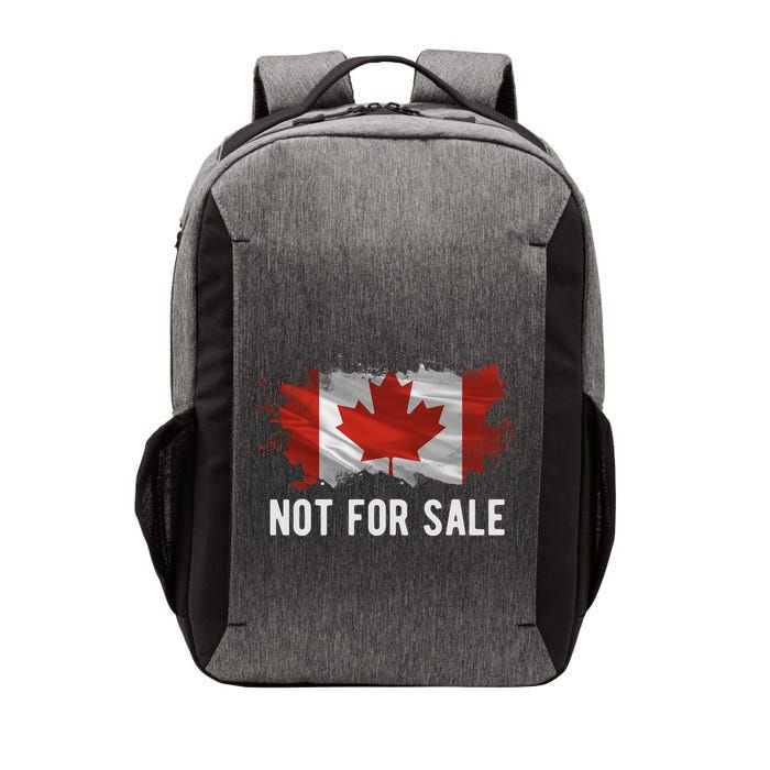 Canada Is Not For Sale Canadian Flag Vector Backpack