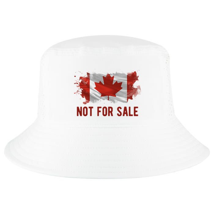 Canada Is Not For Sale Canadian Flag Cool Comfort Performance Bucket Hat