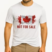 Canada Is Not For Sale Canadian Flag Cooling Performance Crew T-Shirt