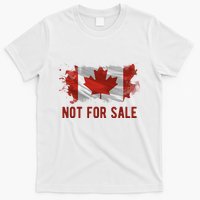 Canada Is Not For Sale Canadian Flag T-Shirt