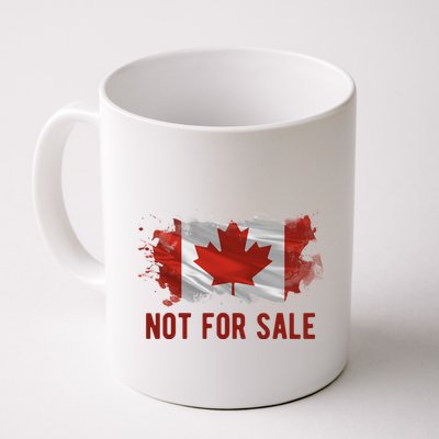 Canada Is Not For Sale Canadian Flag Mug