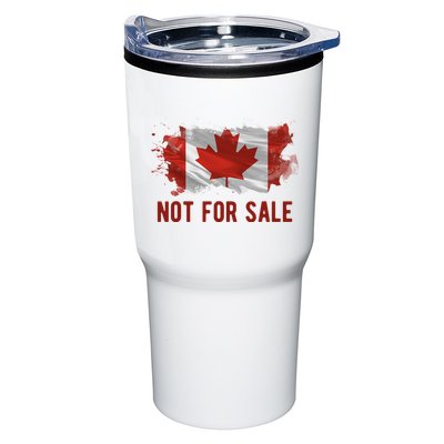 Canada Is Not For Sale Canadian Flag Tumbler
