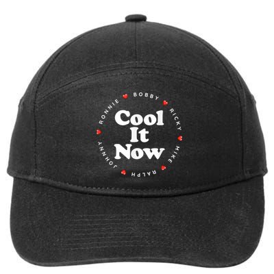 Cool It Now Ronnie Bobby Ricky Mike Ralph And Johnny 7-Panel Snapback Hat
