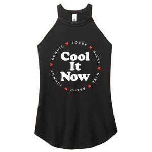 Cool It Now Ronnie Bobby Ricky Mike Ralph And Johnny Women's Perfect Tri Rocker Tank