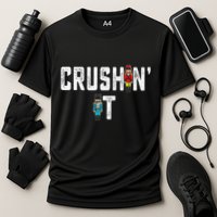 Crushin It Nutcracker Funny Nut Cracker Christmas Wo Girl Performance Shirt