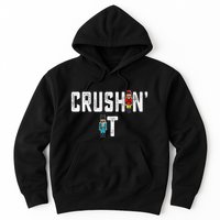 Crushin It Nutcracker Funny Nut Cracker Christmas Wo Girl Hoodie