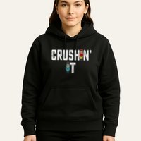 Crushin It Nutcracker Funny Nut Cracker Christmas Wo Girl Hoodie