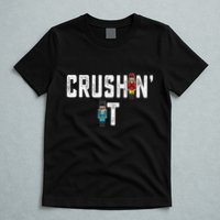 Crushin It Nutcracker Funny Nut Cracker Christmas Wo Girl T-Shirt