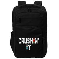 Crushin It Nutcracker Funny Nut Cracker Christmas Wo Girl Impact Tech Backpack