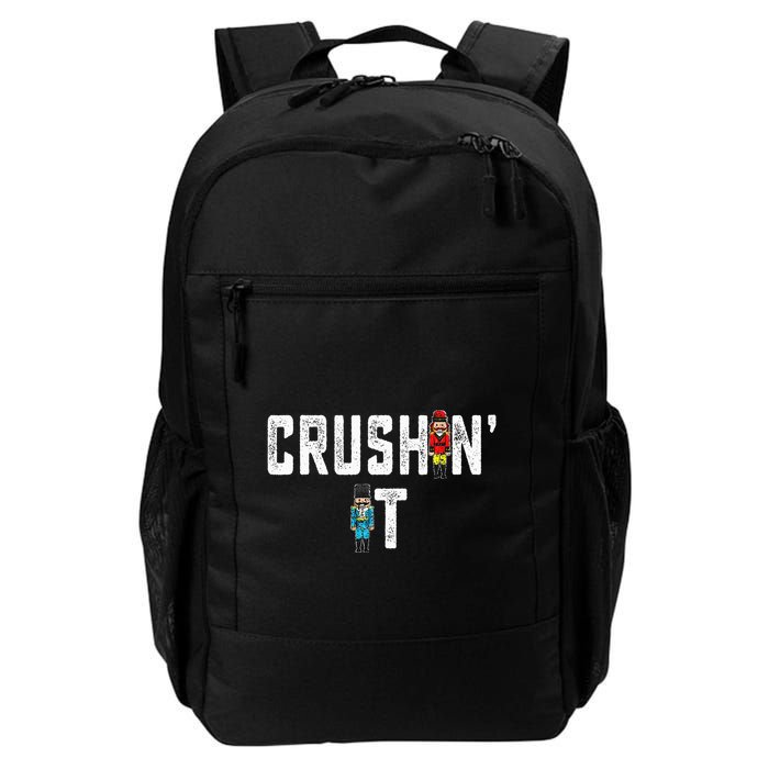 Crushin It Nutcracker Funny Nut Cracker Christmas Wo Girl Backpack
